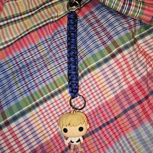 Paracord Knife/Key Lanyard With Luke Skywalker